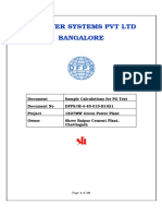 Sample Calculations For PG Test - SCL