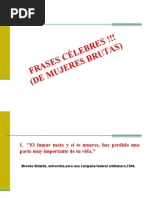 Frases de Mujeres Brutas!!!