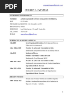 Curriculum Vitae ANGE