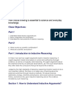 Inductive Reasoning Lecture 5