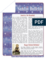 The Sunday Bulletin