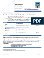 Junaid Ahmad: B.Sc. Chemical Engineer Member of American Institute of Chemical Engineer