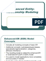 Enhanced Entity-Relationship Modeling