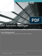 Sap Solution Manager - CHARM - Issue Management 