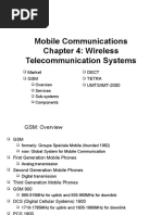 Mobile Communications Chapter 4: Wireless Telecommunication Systems