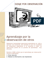 Aprendizaje Por Observación