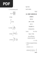 B.Sc. Degree Examination, 2010: 730. Analysis - Iii