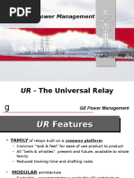 UR - The Universal Relay: GE Power Management