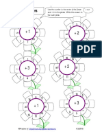 Maths-Flowers CALCULO MENTAL PDF