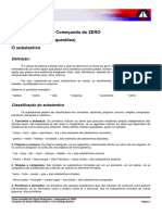 Apostila Substantivo PDF