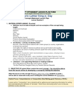 Concept Attainment Lesson Plan Form