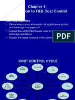 CH 1 Introduction To FB Cost COntrol