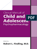 Psychopharmacology - Child and Adolescent