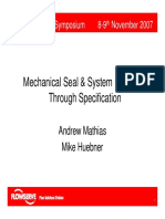 2007 C 1 Mechanical Seal System Reliability Through Specification