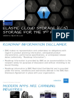 Elastic Cloud Storage (Ecs) Storage For The 3 Platform: What'S New in 2015