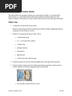 Urethral Catheterisation For Male