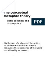 The Conceptual Metaphor Theory Introduction