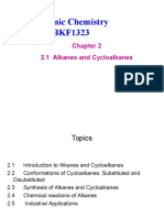 Organic Chemistry BKF1323: 2.1 Alkanes and Cycloalkanes