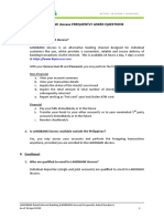 LANDBANK Iaccess FAQs PDF