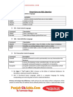 SQL Notes by Punjabkidda