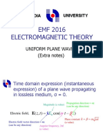 Uniform Plane Wave Additional Notes