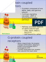 Unit 16a G Protein Coupled Receptors