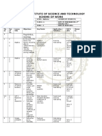 Cis QT Scheme of Work 2017