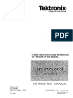 Tektronix - 577-177-D1 577-177-D2 - Curve - Tracer - WW PDF