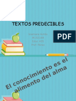 TEXTOS PREDECIBLES Mara