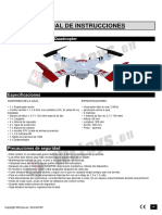 Manual Drone WLToys - V686G