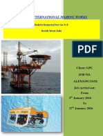 Seabed Survey & Remove Debris at GG PF