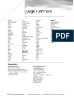 Language Summary Unit 1