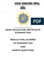 WAEC Handbook For Basic Education Certificate ExaminationBECE