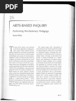 Finley Arts-Based Inquiry