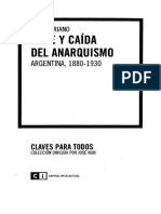 Auge y Caida Del Anarquismo Argentina 1880 1930 Juan Suriano PDF