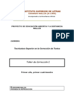 Taller de Corrección I