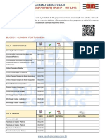 NEAF - Roteiro de Estudo Curso Online TJ SP