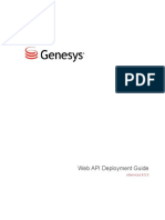 Genesys E-Services 8.5.0 Webapidep Book