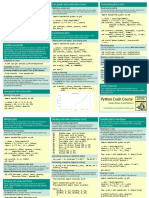 Beginners Python Cheat Sheet PCC Matplotlib PDF