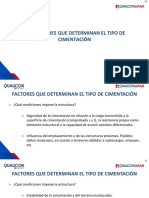 8.2 Factores Que Determinan El Tipo de Cimentacion I