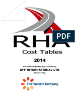 Cost Tables 2014 Edition