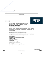 Draft Resolution