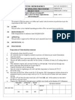 Neptune Orthopaedics Standard Operating Procedure-Production