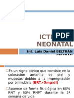 Ictericia Neonatal