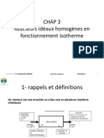 Calcul Réacteurs-CHAP 3