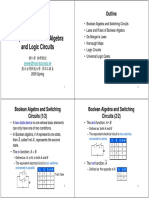 11 Boolean Algebra and Logic Circuits