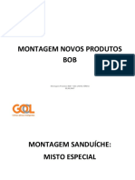 Manual Montagem Novos Serviços BOB