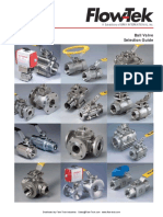 Flow Tek Ball Valve Selection Guide PDF