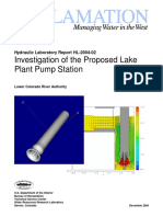 Investigation of The Proposed Lake Plant Pump Station: Hydraulic Laboratory Report HL-2004-02