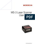 MS-3 Laser Scanner User Manual: P/N 84-000003 Rev C